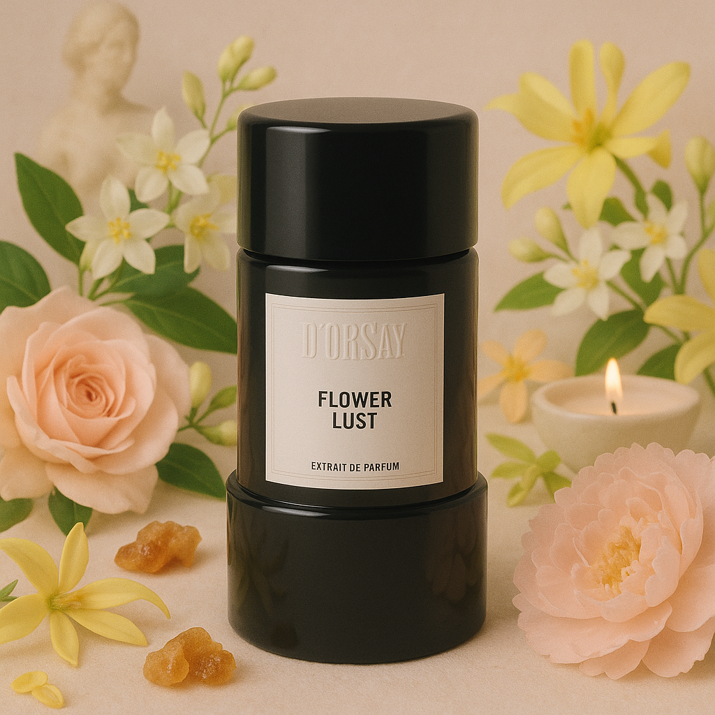 Flower Lust D'Orsay - Extrait de parfum unisexe floral ambré de luxe