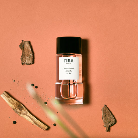 Nous sommes amants M.D. D'Orsay - Eau de parfum unisexe boisée épicée de luxe