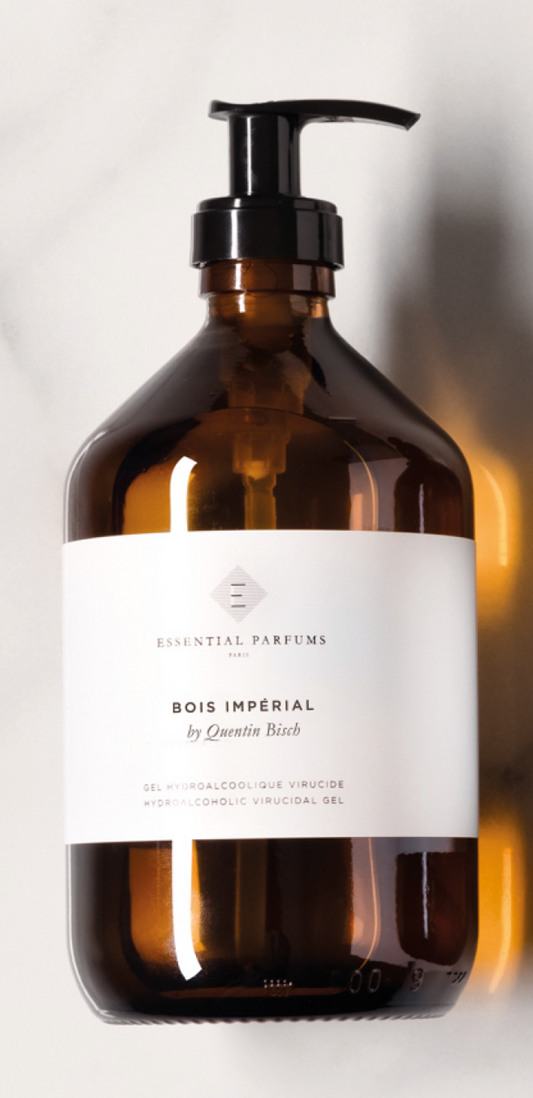 Savon liquide artisanal corps et mains Bois Impérial Essential Parfums