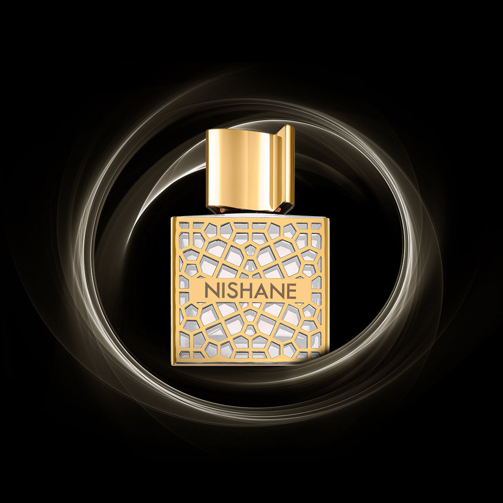 Flacon Hacivat Oud Nishane, extrait de parfum